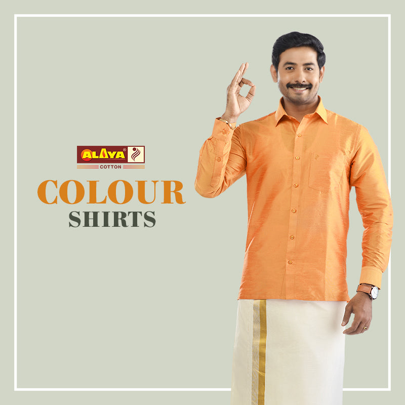 Buy Colour Shirt For Men Online Colorful Casual Shirts Alaya