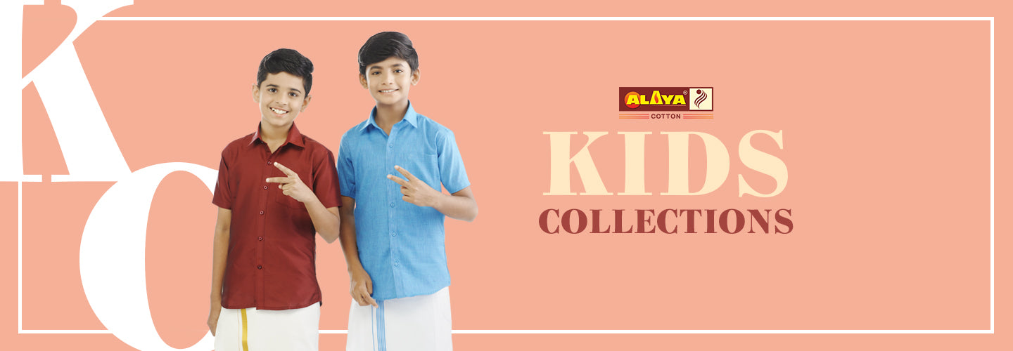 Kids dhoti shirt set